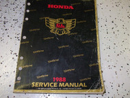 1988 Honda Gold Wing GOLDWING GL1500 Service Shop Repair Manual OEM FACTORY 88