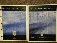 1999 Harley Davidson Police Models Service Repair Shop Manual Supplement SET OEM