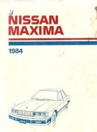 1984 84 NISSAN MAXIMA Service Repair Shop Manual Factory OEM BOOK DEALERSHIP