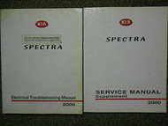 1998 KIA Spectra Service Repair Shop Manual Set Factory OEM