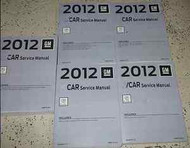 2012 CADILLAC ESCALADE TRUCK Service Shop Repair Manual SET OEM BRAND NEW 2012