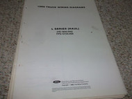 1989 FORD L-SERIES L SERIES TRUCK Electrical Wiring Diagrams Service Manual EVTM
