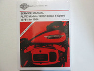 1979 1980 1981 Harley Davidson FL FX Electra Super Service Repair Manual x