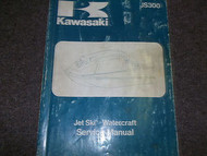 1986 86 Kawasaki JS300 JS 300 B1 WATERCRAFT Repair Service Shop Manual FACTORY x
