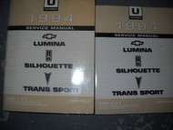 1994 Oldsmobile OLDS SILHOUETTE VAN Service Shop Repair Manual SET OEM 94 HUGE