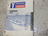 1980 Evinrude Service Repair Shop Manual Electric EB 52 54 82 84 4H OEM Boat