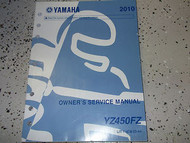 2010 Yamaha YZ450FZ YZ 450 FZ Service Shop Repair Manual OEM FACTORY BOOK 10 X