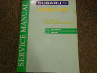 2002 Subaru Forester Engine Diagnostic Supplement Service Repair Shop Manual OEM