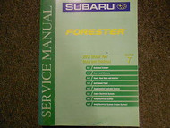 2001 Subaru Forester Body Electrical Section 7 Service Repair Shop Manual OEM 01