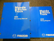 2006 Mazda B-Series Truck Service Repair Shop Manual SET FACTORY OEM BOOKS 06