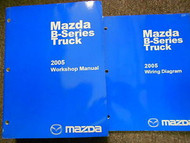 2005 Mazda B-Series Truck Service Repair Shop Manual SET FACTORY OEM BOOKS 05