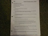 2002 03 2004 Mazda 3 Service Bulletins Service Repair Shop Manual FACTORY OEM