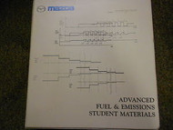 2003 Mazda Advanced Fuel and Emissions Service Repair Shop Manual FACTORY 03