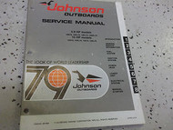 1978 Johnson Outboards Service Manual 175 200 235 HP TL TXL OEM Boat