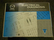 1999 Mazda Electrical Diagnosis Service Repair Shop FACTORY CD VHS Video Set