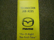 1999 Mazda Technician Job Aids Service Repair Shop DVD Video FACTORY OEM 99