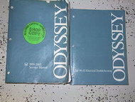 2002 Honda ODYSSEY VAN Service Shop Repair Manual SET OEM BOOK FACTORY NEW