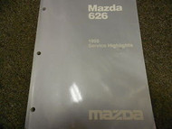 1998 Mazda 626 Service Highlights Service Repair Shop Manual FACTORY OEM BOOK 98