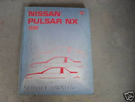 1990 Nissan Pulsar NX Product Bulletin Service Repair Shop Manual OEM FACTORY 90