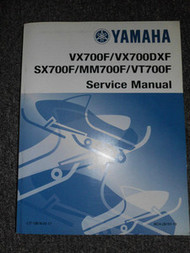 Yamaha VX700F SX700F MM700F VT700F VX700DXF Service Repair Manual OEM