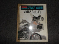 1993 Yamaha VM12-C (U-F) Service Supplement Manual OEM FACTORY STAINED