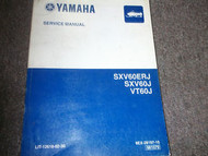 2004 Yamaha SXV60ERJ SXV60J VT60J Service Repair Shop Manual FACTORY SNOWMOBILE