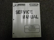 Mercury Mariner Outboards Service Manual Binder Electric Outboards 90-90640-3