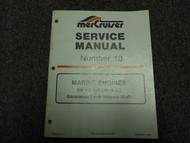 1996 MerCruiser # 18 Marine Engines GM V6 262 CID Balance Shaft Service Manual