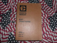 Caterpillar 637 Tractor Part Book 65M1 79P1
