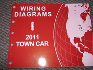 2011 Lincoln Town Car Wiring Electrical Diagram Shop Repair Service Manual EWD