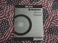 2007 2008 Suzuki DR-Z70 DR Z70 Shop Repair Service Manual 99500-40030-03e OEM