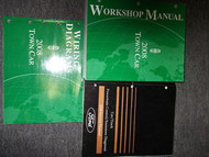 2008 Ford Lincoln Town Car Service Repair Shop Manual Set W Wiring Diagram