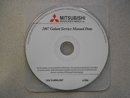 2007 MITSUBISHI GALANT Service Shop Manual CD FACTORY OEM HOW TO FIX BARGAIN 07