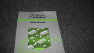 2006 Toyota Camry Electrical Wiring Diagram Service Shop Repair Manual EWD 2006