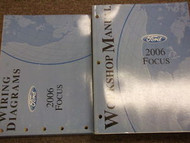 2006 FORD FOCUS Service Repair Shop Manual Set OEM W POWERTRAIN CONTROL BOOK