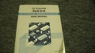 2005 Toyota Rav4 Electrical Service Shop Repair Manual