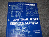 2005 Polaris TRAIL SPORT SUPERSPORT 500 INDY Service Shop Repair Manual FACTORY