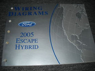 2005 Ford Escape Mercury Mariner Hybrid Models Electrical Wiring Diagram Manual