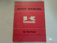 1975 Kawasaki G Series Shop Manual FACTORY OEM BOOK 75 DEALERSHIP WORN