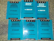 2001 Chrysler PT CRUISER Repair Shop Service Manual Set W RECALLS + DIAGNOSTICS