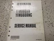2000 2001 Yamaha YFM660RN YFM660RNC Service Repair Manual OEM FACTORY BOOK 00 01