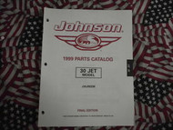 1999 Johnson 30 Jet Models Parts Catalog
