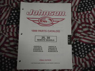 1999 Johnson 25 30 Remote Models Parts Catalog