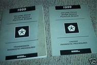 1999 Chrysler Cirrus Dodge Stratus Plymouth Breeze Service Shop Manual Set OEM