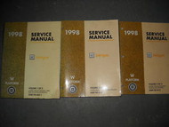 1998 OLDSMOBILE INTRIGUE PRELIMINARY Service Shop Manual Set 98 OEM 3 VOLUME