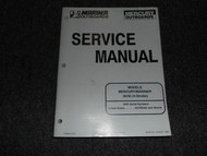 1998 Mercury Mariner 30 40 4 Stroke 0G760300 Service Repair Manual FACTORY OEM
