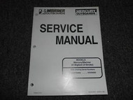 1998 Mercury Mariner Outboards 25 Bigfoot 4 Stroke Service Repair Shop Manual 98