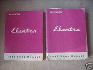 1998 HYUNDAI ELANTRA Service Repair Shop Manual SET FACTORY OEM