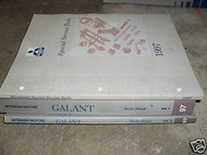 1997 MITSUBISHI Galant Service Repair Shop Manual FACTORY OEM BOOK 97 SET DEAL