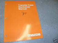 1997 Mazda Transfer Case Service Repair Shop Manual Factory OEM Book 97